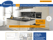 Tablet Screenshot of kuechenpartner-baake.de